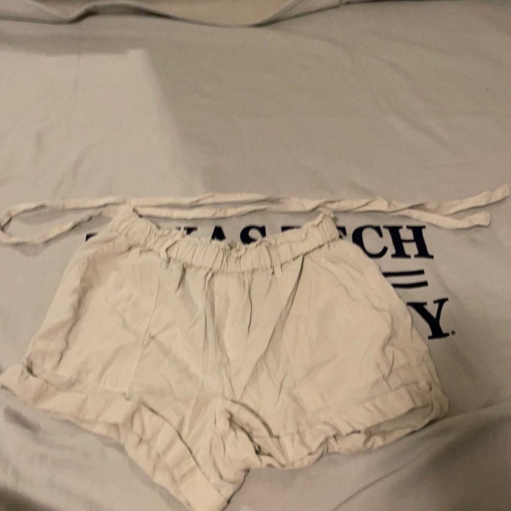 Tan Shorts with Belt